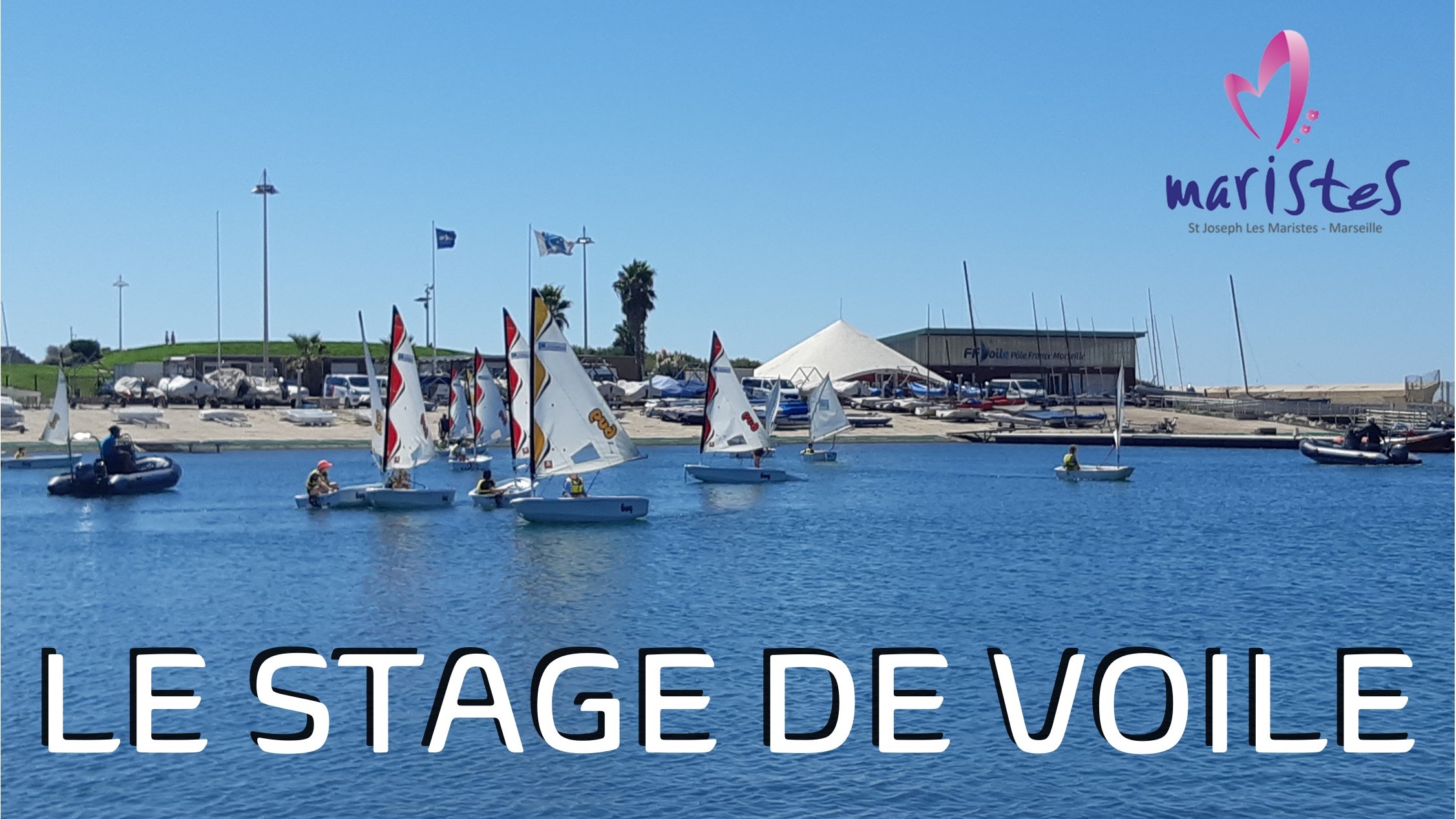 Visuel : LE STAGE DE VOILE EN 6EME