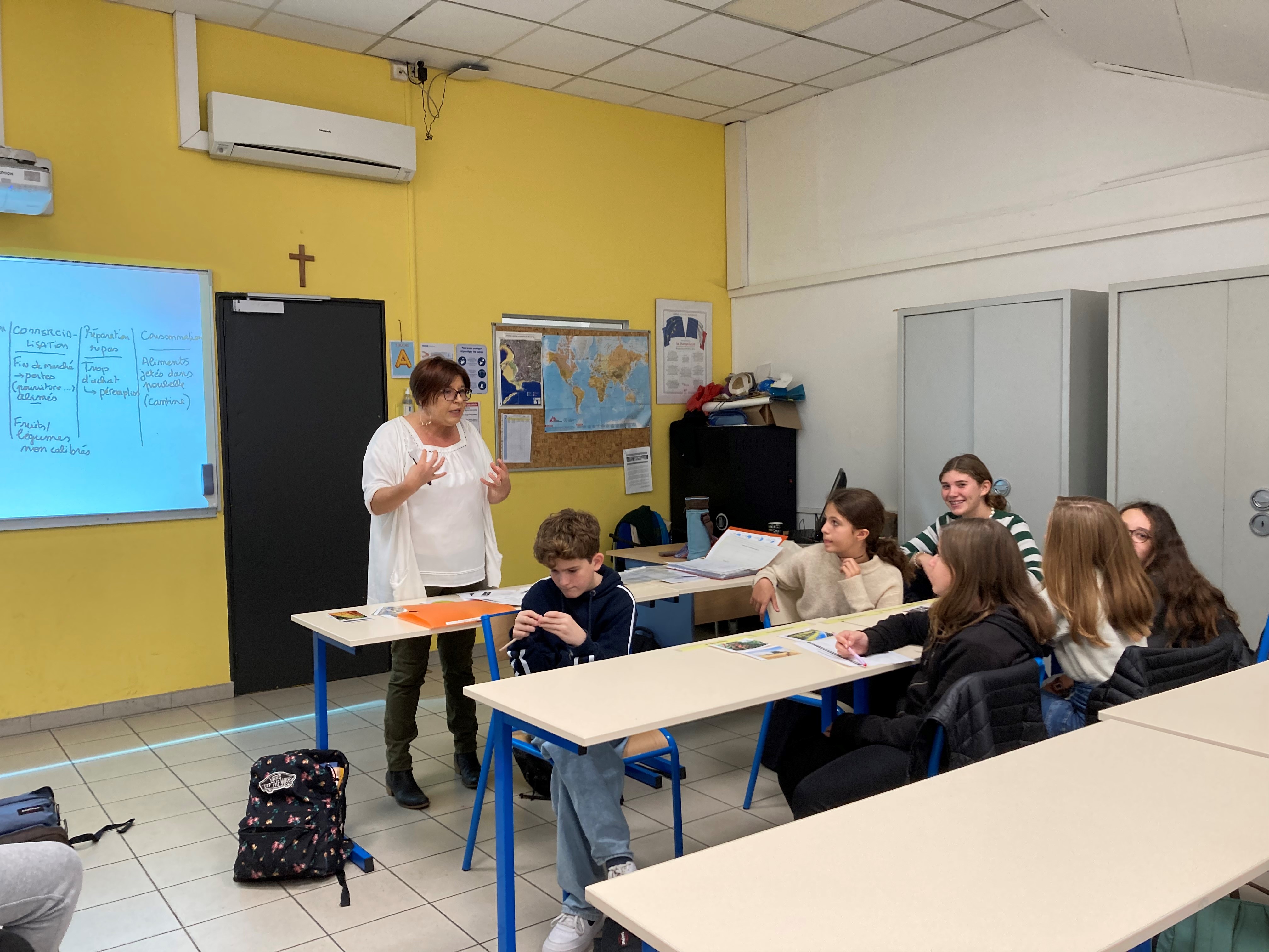 Visuel : ATELIER GASPILLAGE ALIMENTAIRE EN 5EME