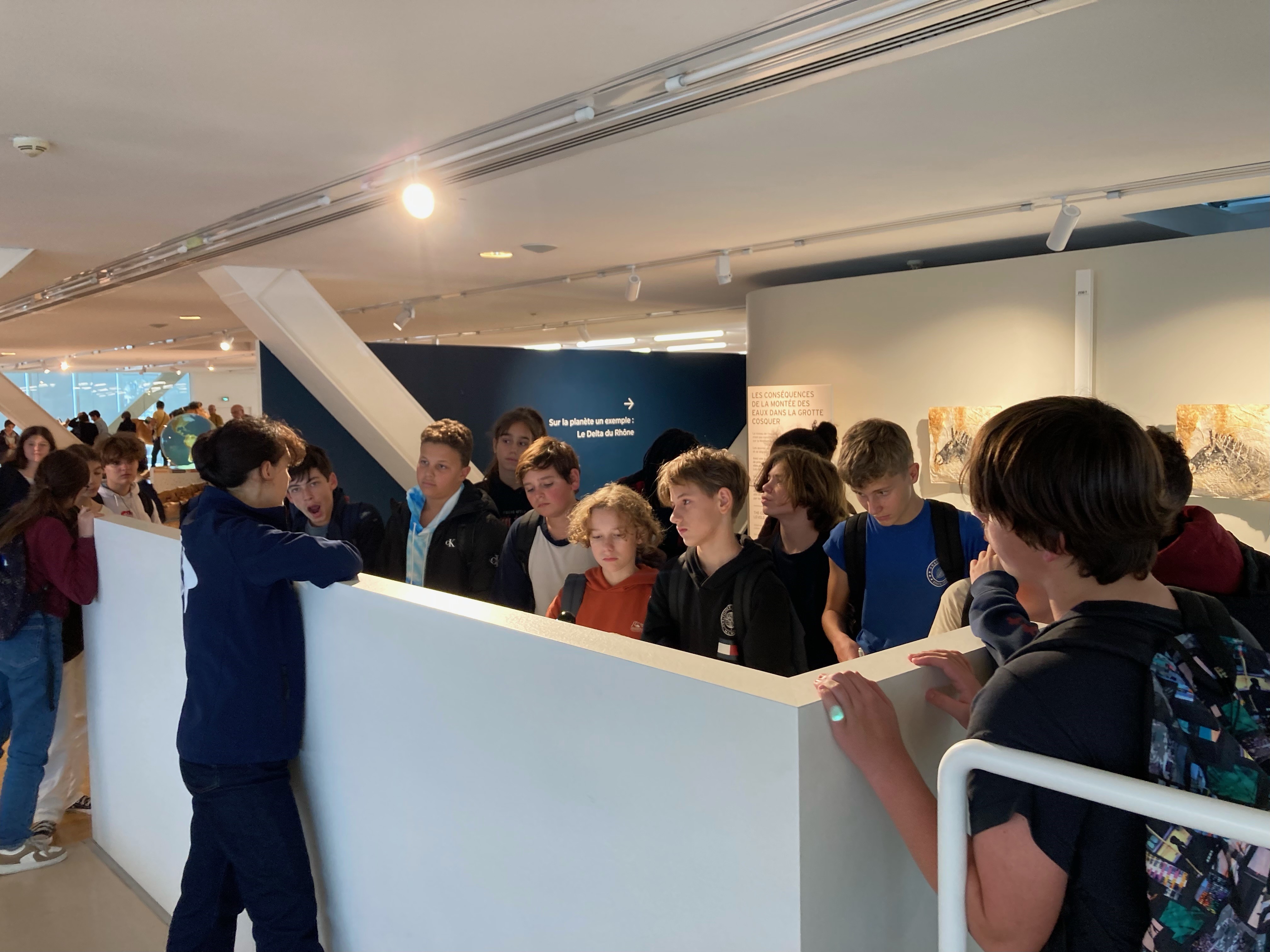 Visuel : SORTIE GROTTE COSQUER POUR LES 4EME
