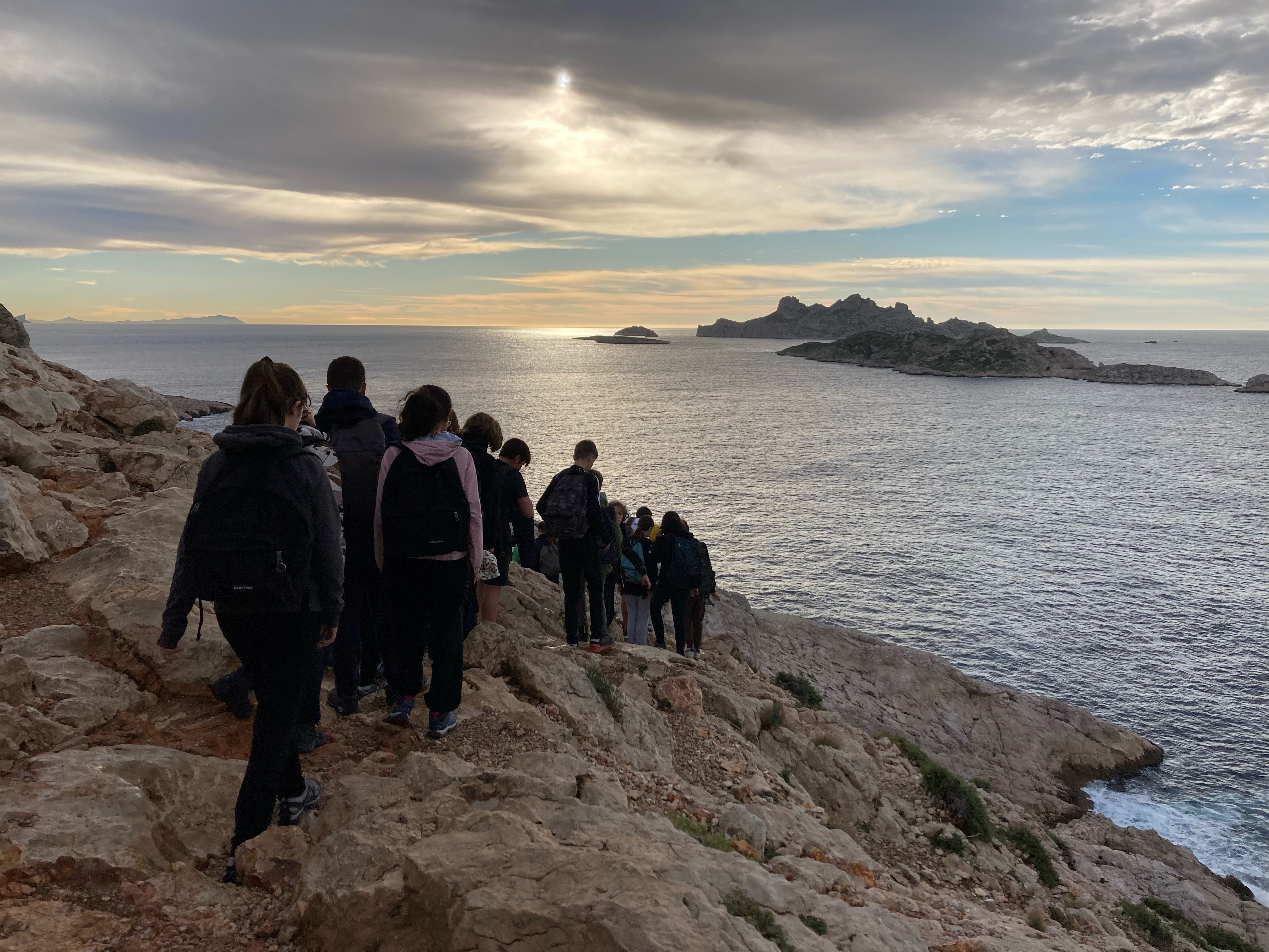 Visuel : SORTIE CALANQUES 4EME 