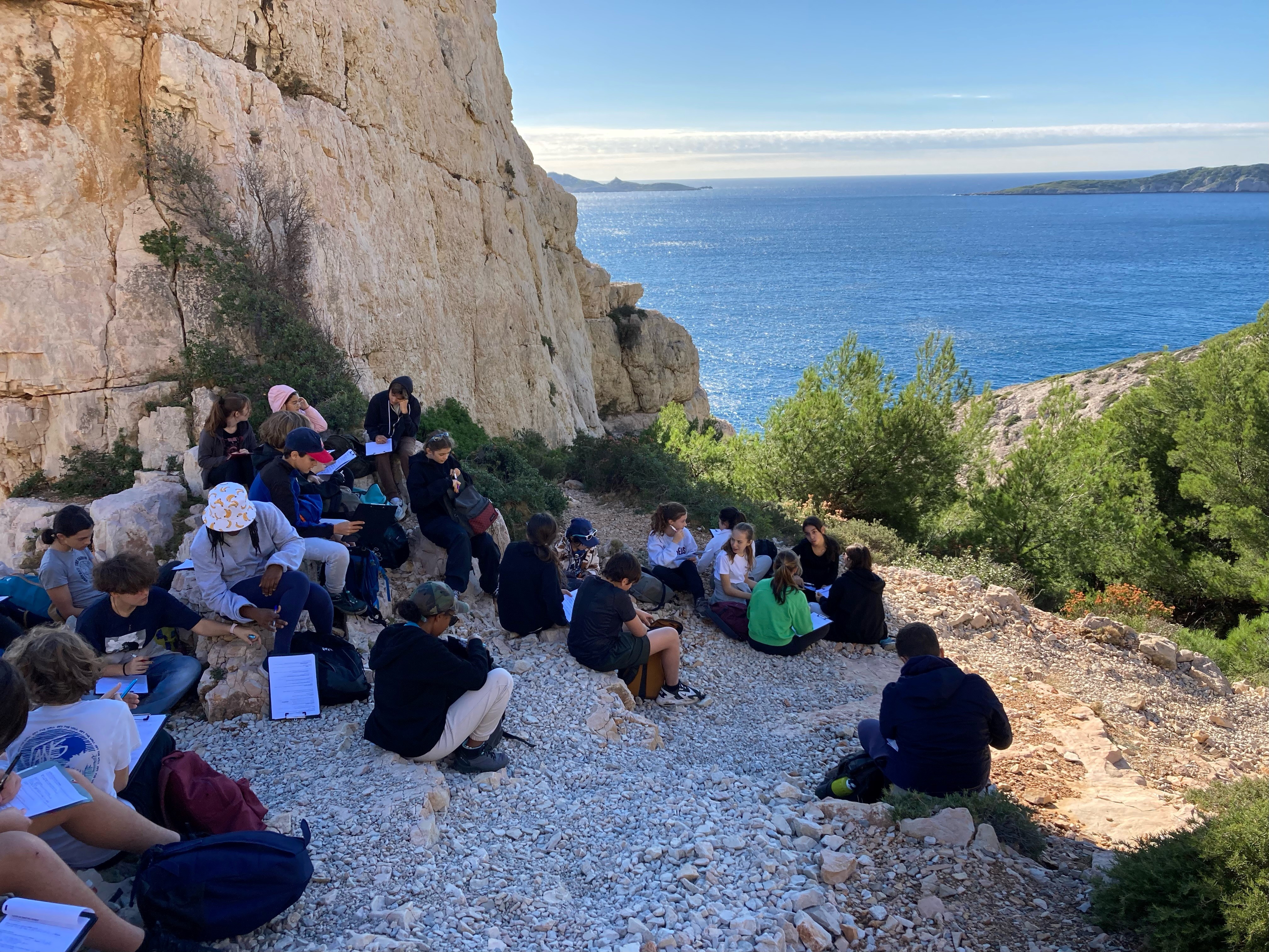 Visuel : SORTIE CALANQUES 4EME 