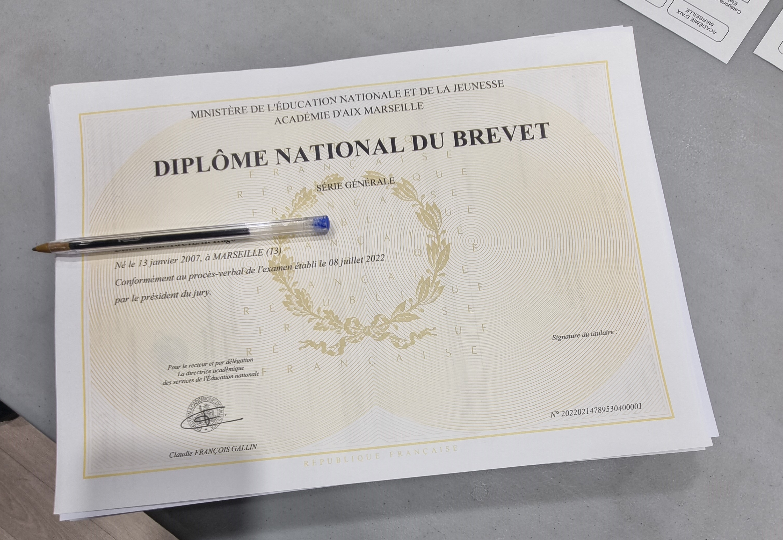 Visuel : LE MOIS DES LAUREATS !