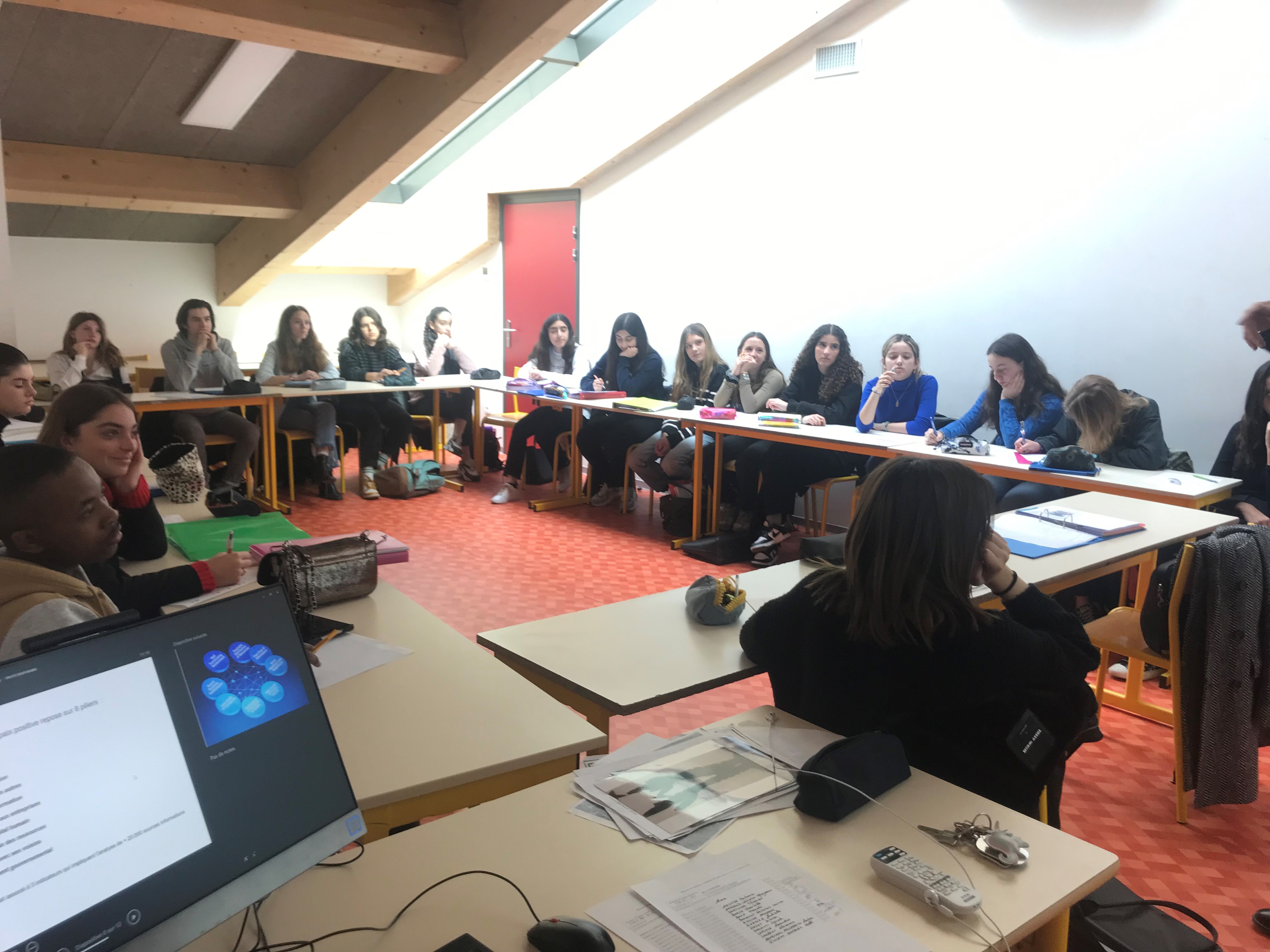 Visuel : QUAND LE ROTARY REND VISITE A LA CLASSE ELOQUENCE !