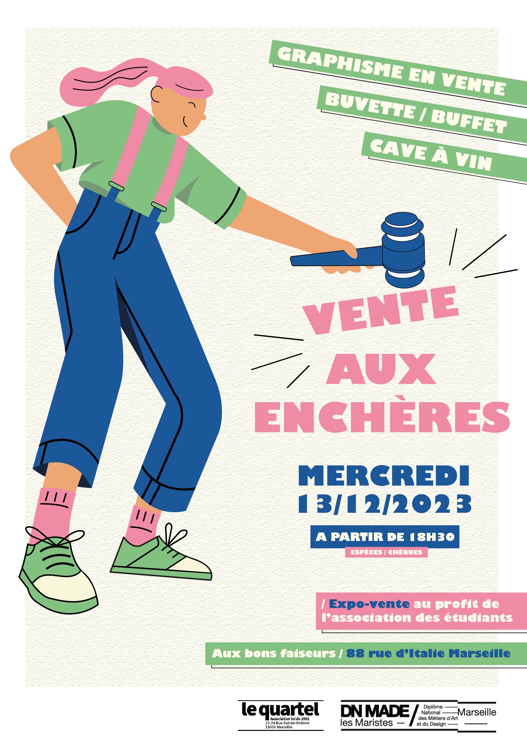 Visuel : VENTE AUX ENCHERES !