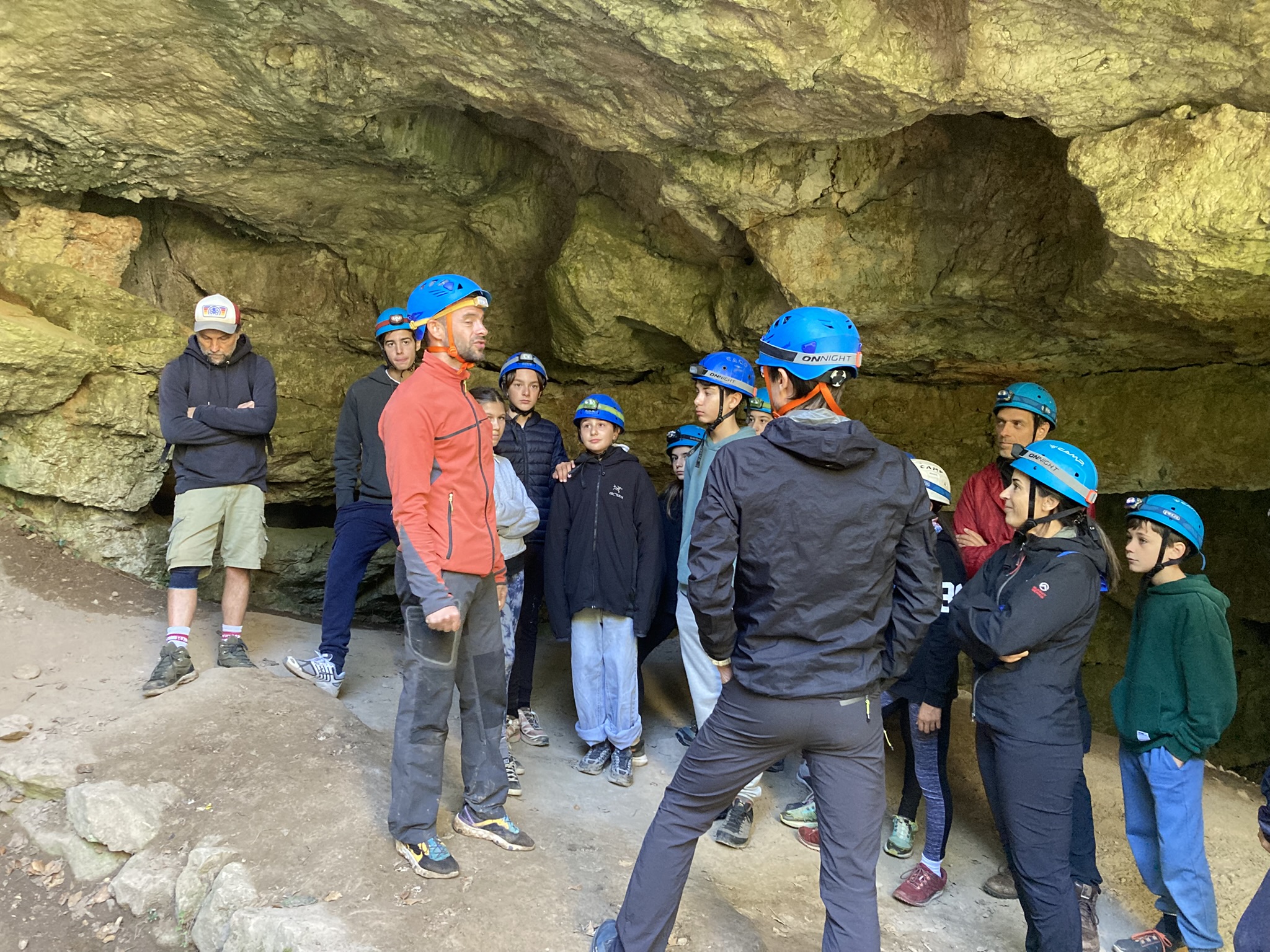 Visuel : SORTIE SPELEOLOGIE !