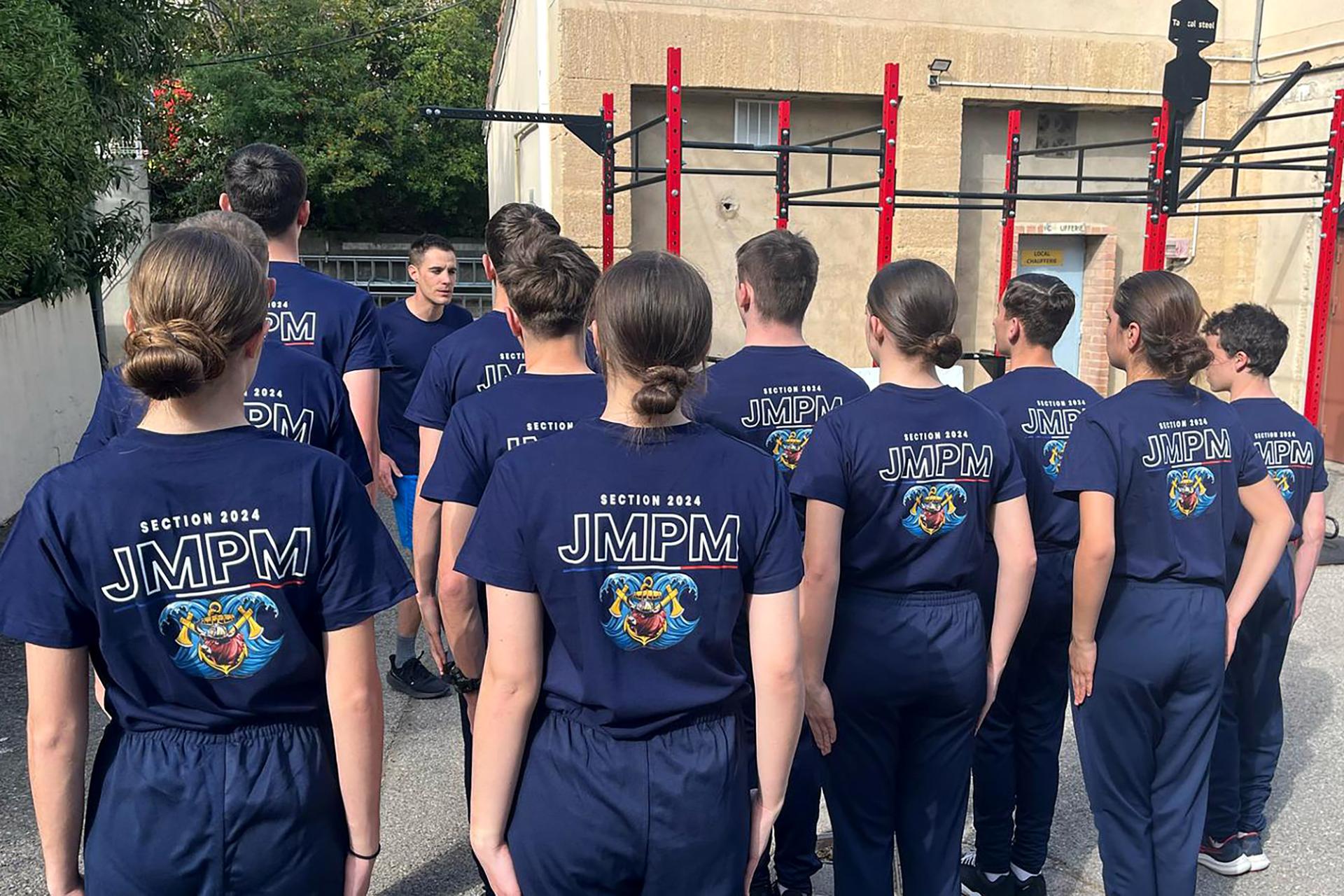 Visuel : Les Jeunes Marins-Pompiers de Marseille  la rencontre de nos familles !