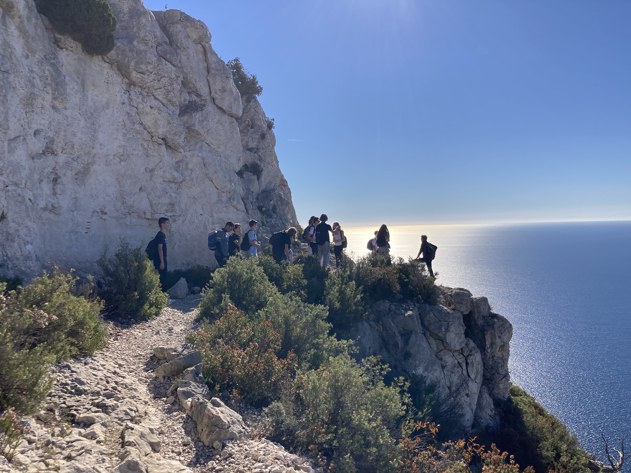 Visuel : SORTIE CALANQUES POUR LA SECONDE NATURE !