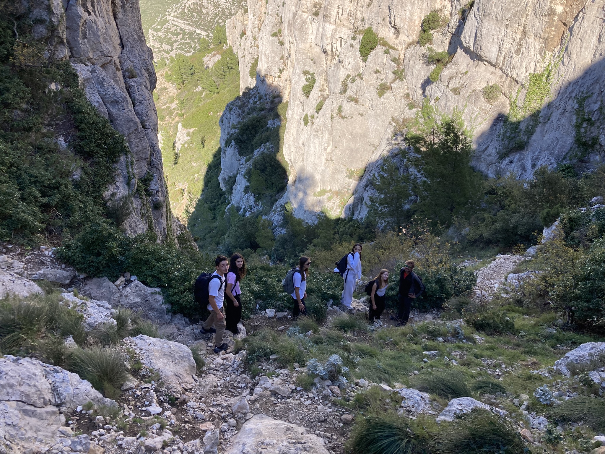 Visuel : SORTIE CALANQUES POUR LA SECONDE NATURE !
