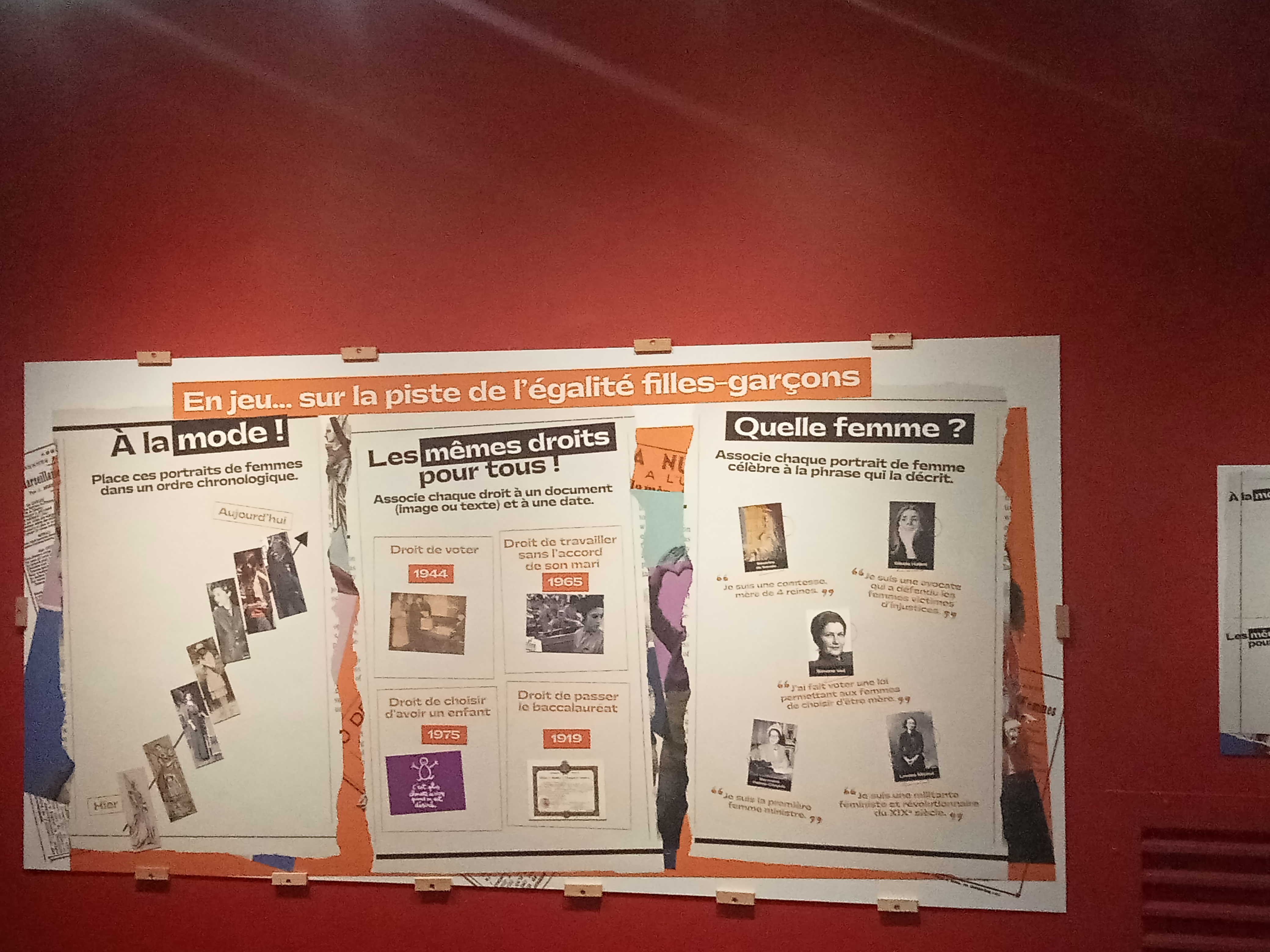 Visuel : L'HISTOIRE AU FEMININ !