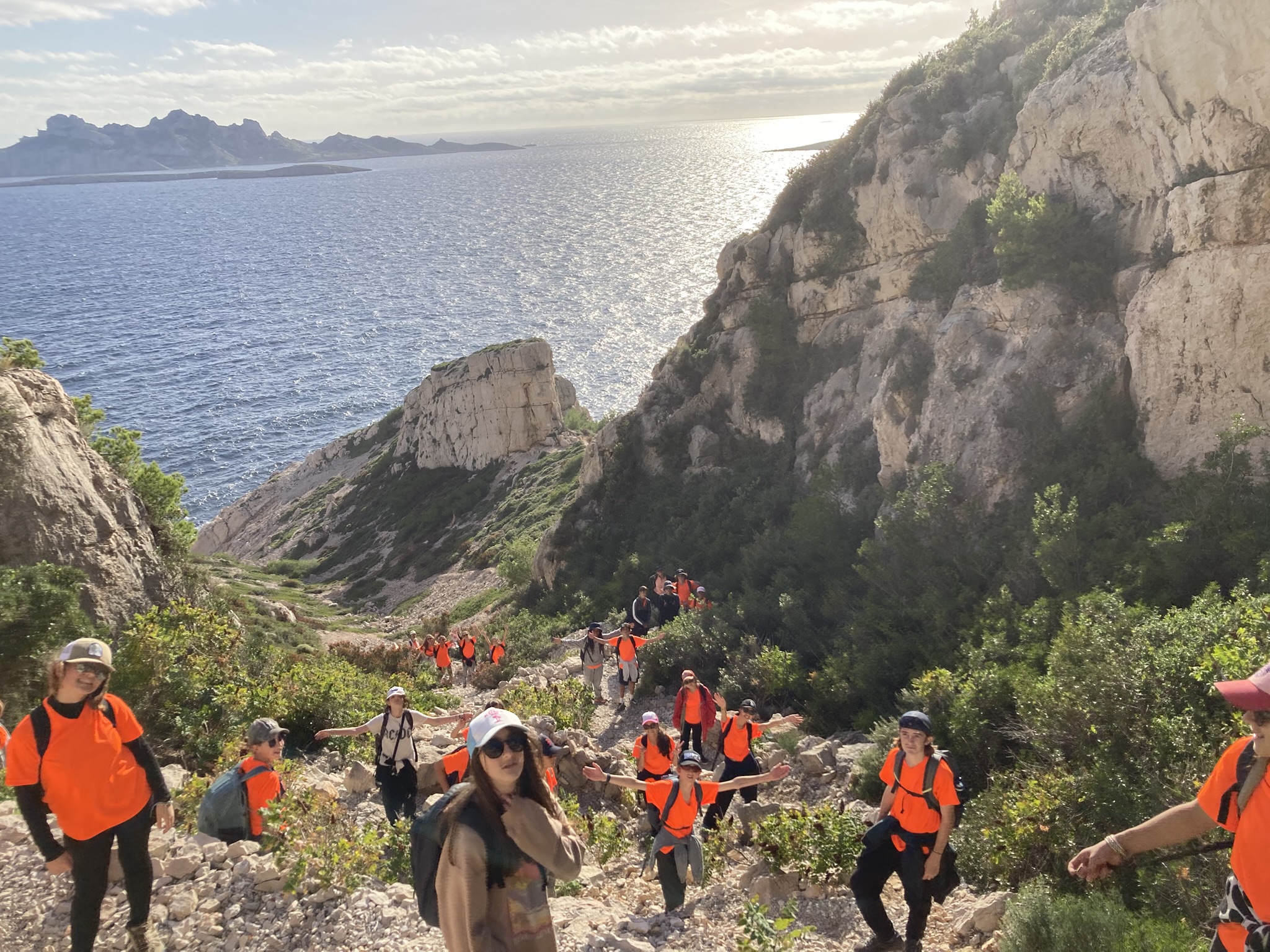 Visuel : SORTIE CALANQUES 4EME C !
