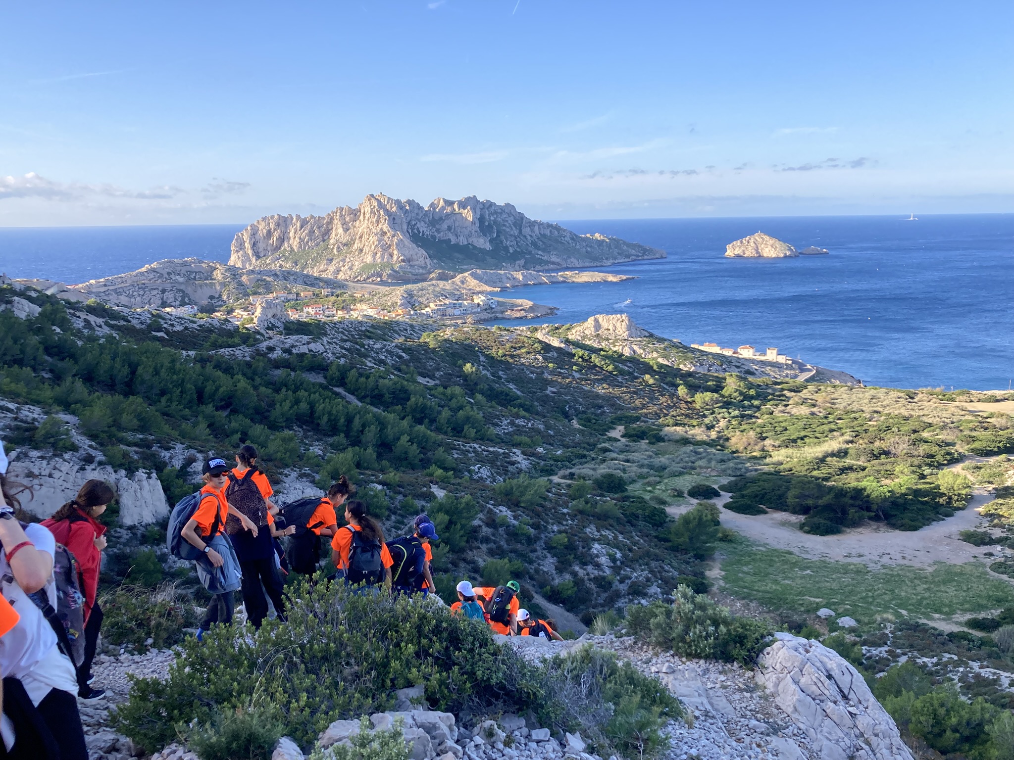 Visuel : SORTIE CALANQUES 4EME C !