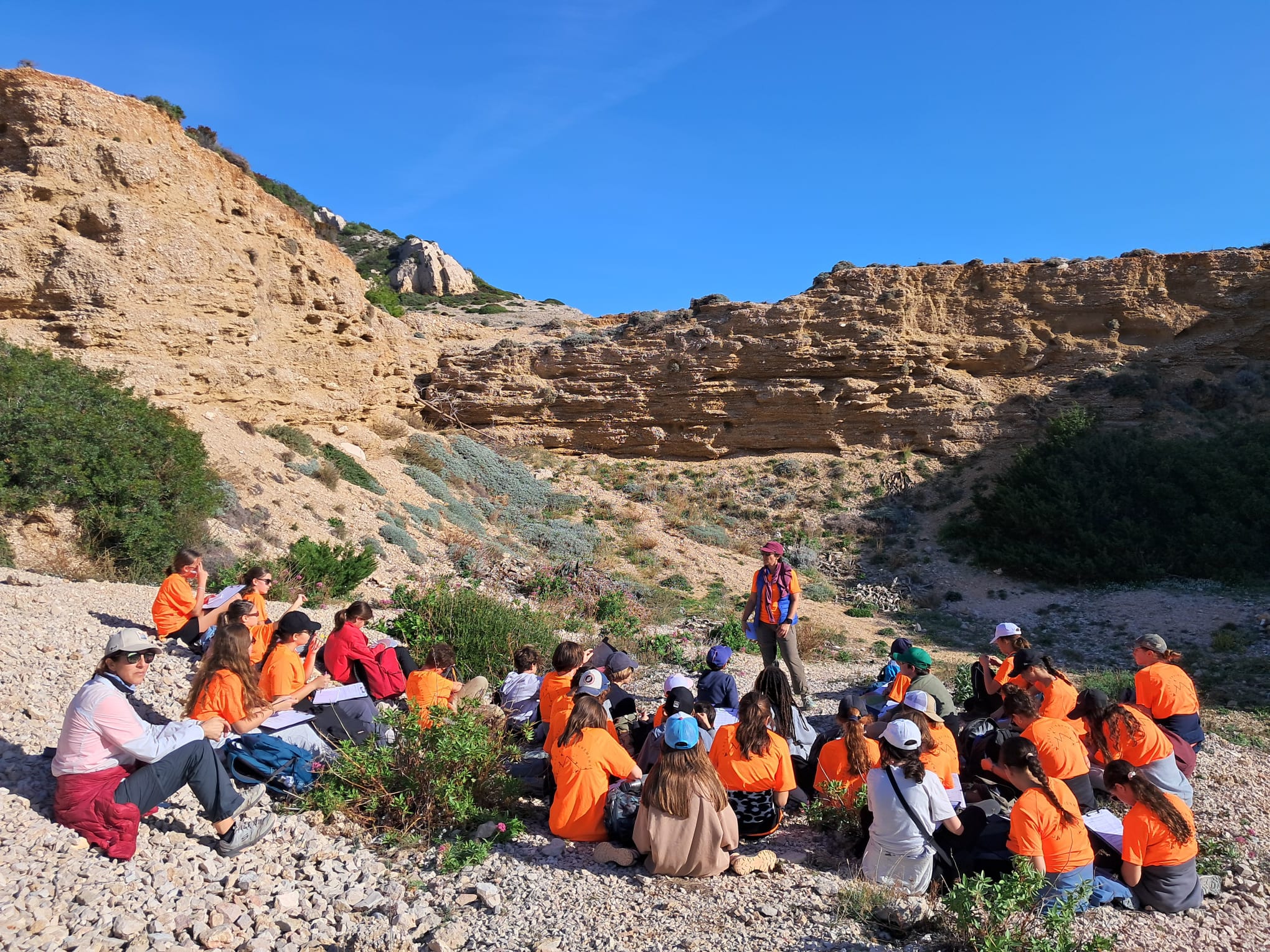 Visuel : SORTIE CALANQUES 4EME C !
