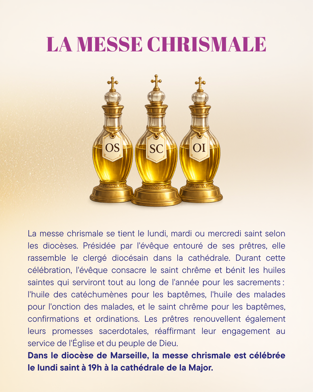 Visuel : SEMAINE SAINTE