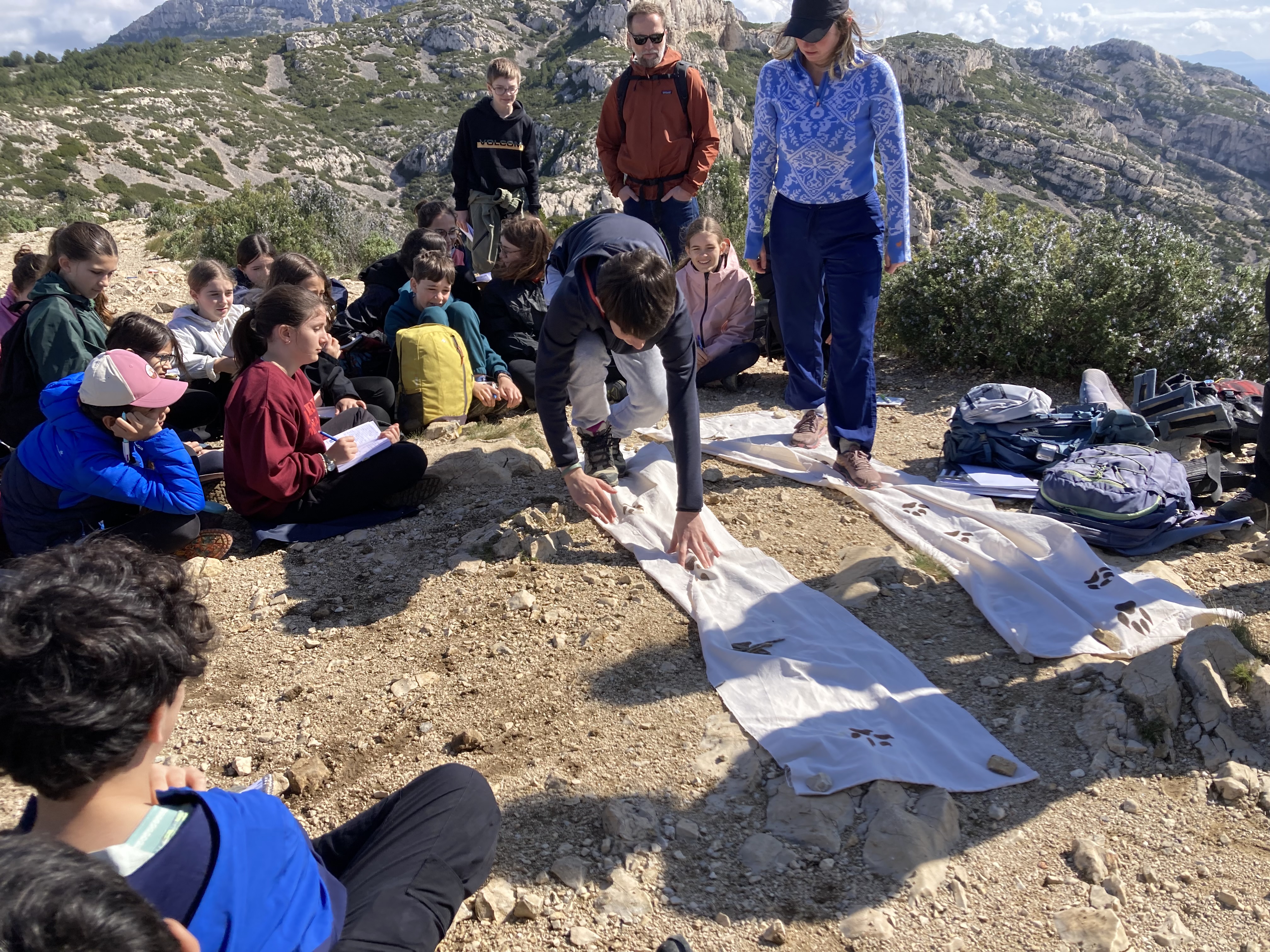Visuel : SORTIE CALANQUES POUR LA 5EME C !