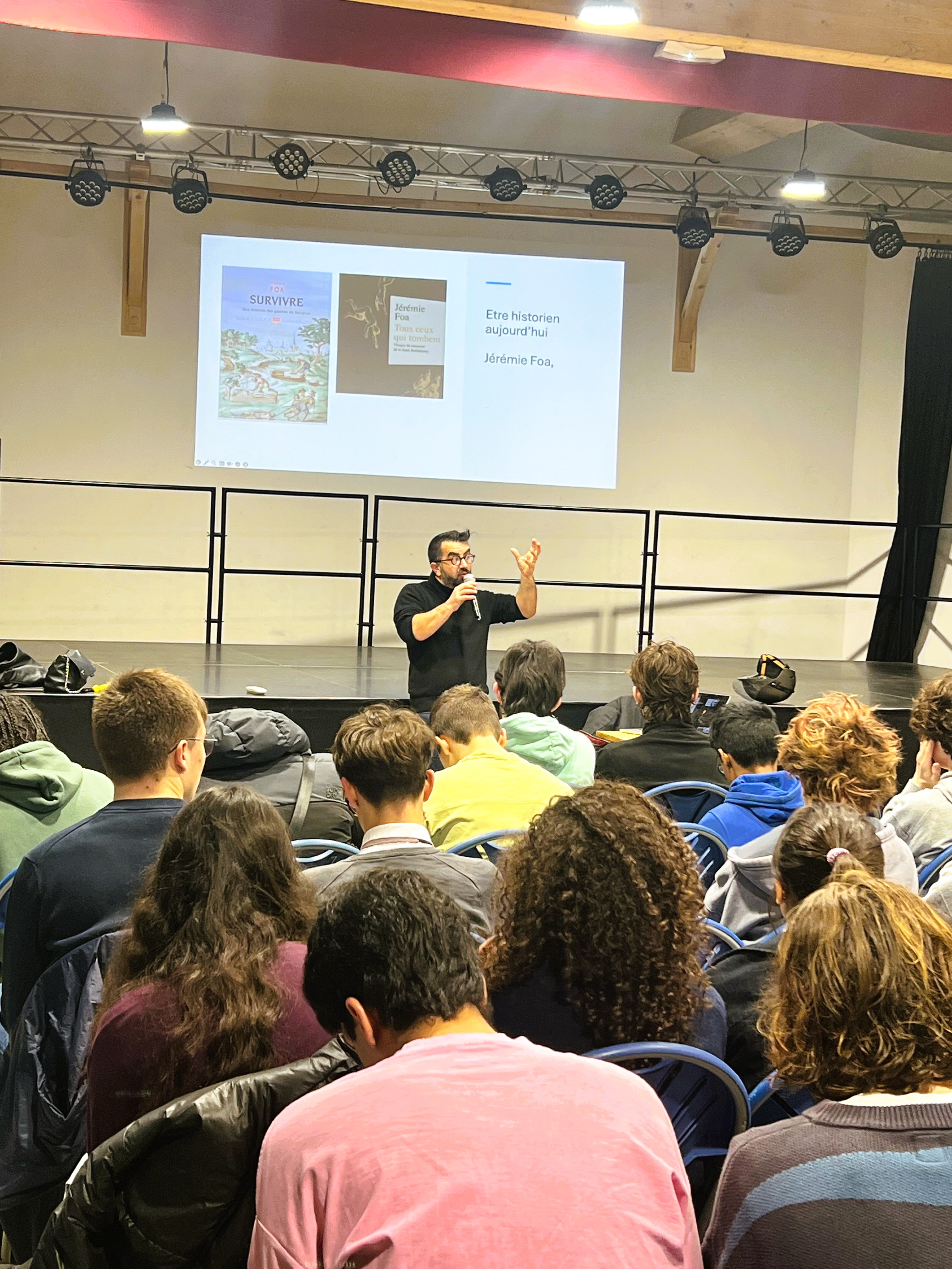 Visuel : INTERVENTION DE JEREMIE FOA !