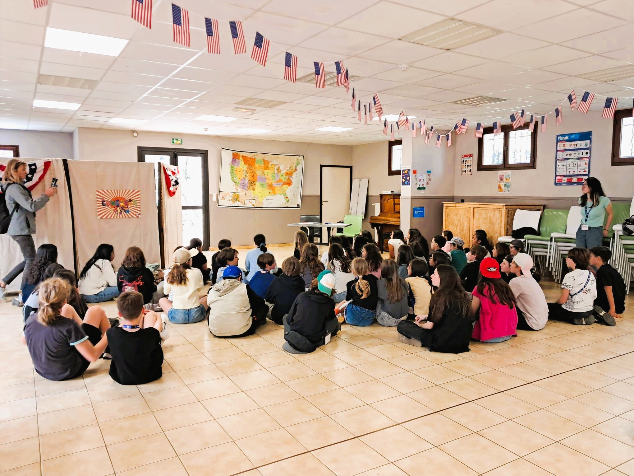 Visuel : SEJOUR AU VILLAGE AMERICAIN !