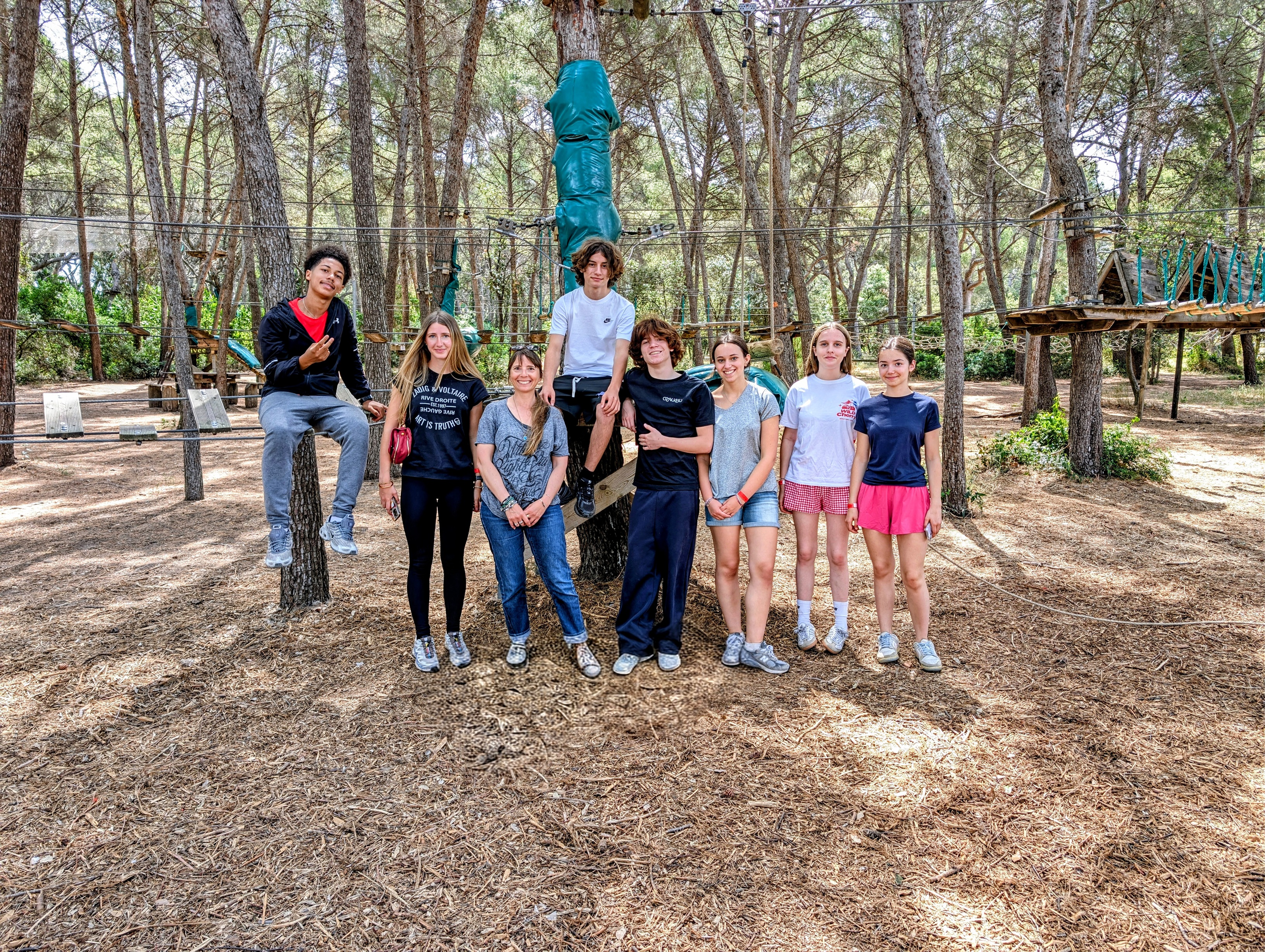 Visuel : SORTIE ACROBRANCHE SECONDE 4 !