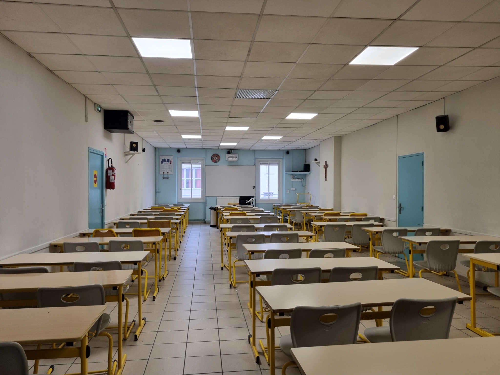 Notre salle de devoirs surveillés