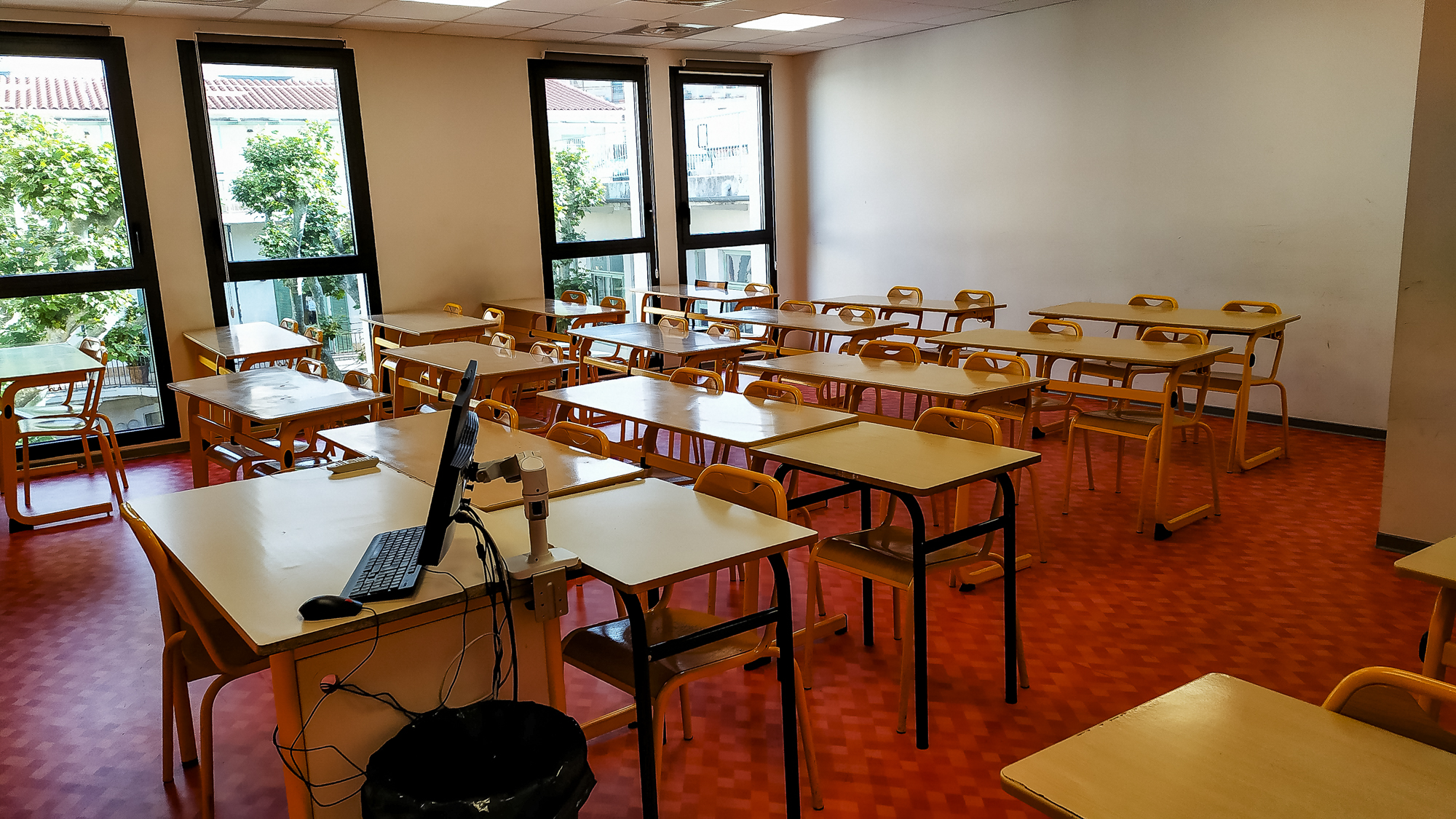 Une salle de cours
