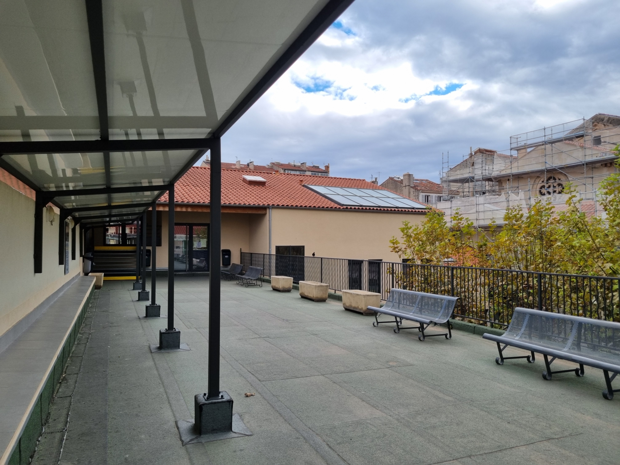 Un premier toit-terrasse pour nos lycéens