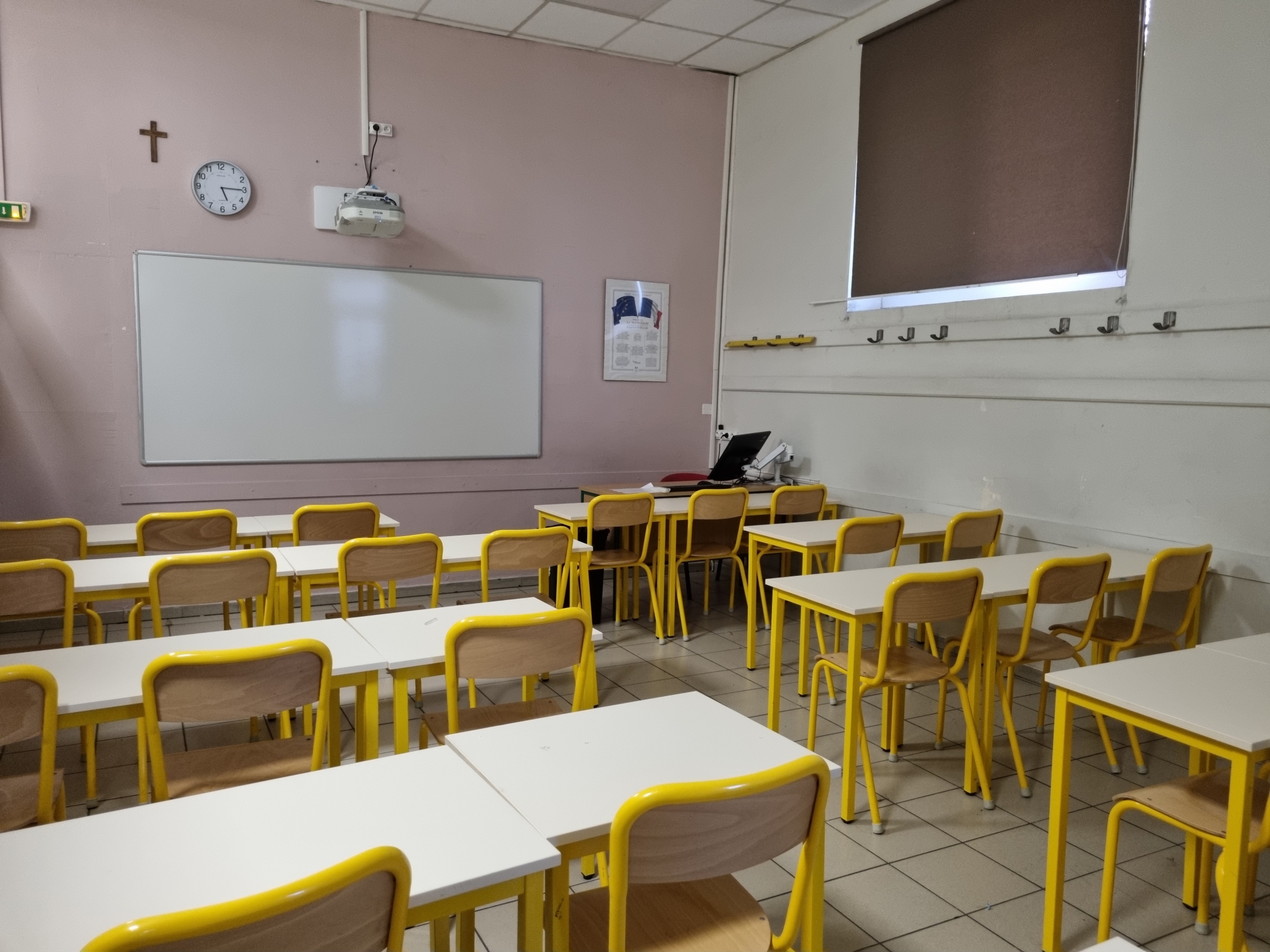 Une salle de cours
