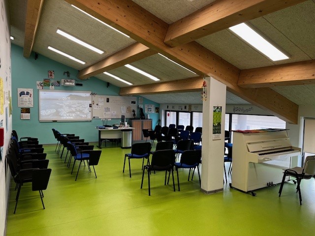 La salle d'éducation musicale